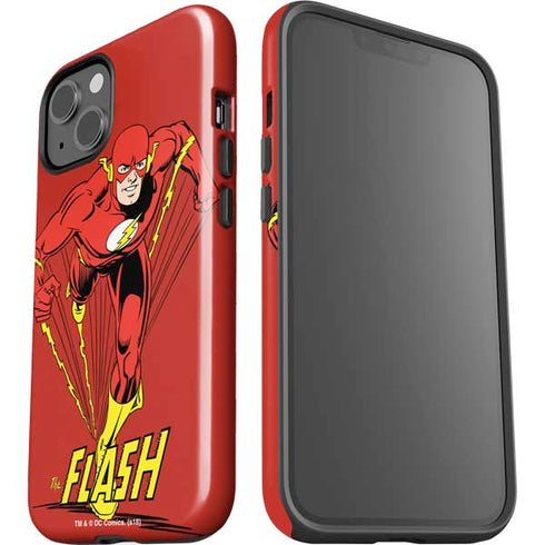 DC Comics The Flash Classic Action Pose Art iPhone 15 Impact Case